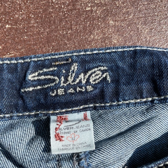 Excellent Cond. Silver Eden Bootcut Jeans 33/33 - Picture 2 of 5